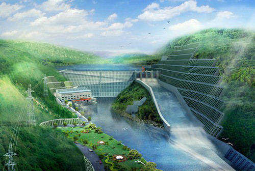 贞丰老挝南塔河1号水电站项目